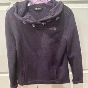 The North Face Purple Fleece Hoodie